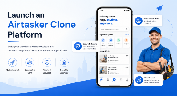 How to Build and Launch an Airtasker Clone Platform from Concept to Deployment